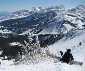 Joe Harwick Contemplating the drop